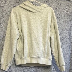 Athleta Light Gray Hoodie